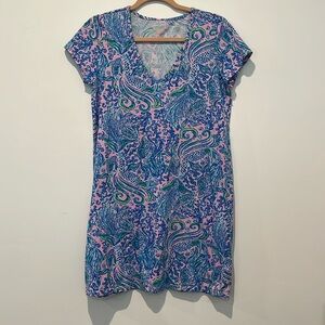Lilly Pulitzer dress short sleeve size S